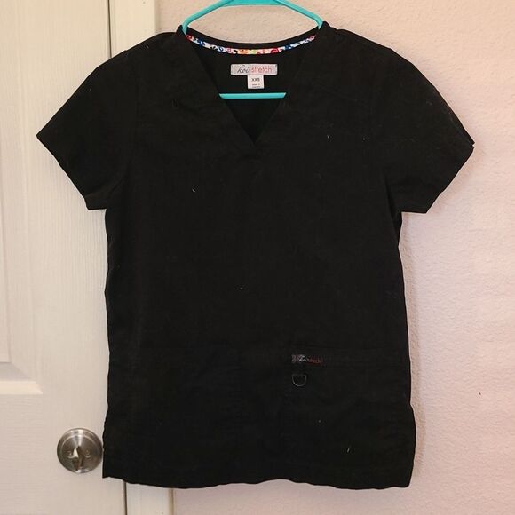 Koi Black Like New Scrub Set Size Extra Extra Small - Picture 1 of 7